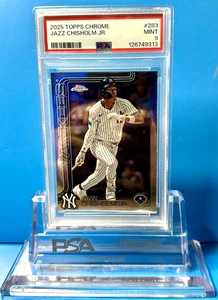 Jazz Chisholm PSA 9! 2025 Topps Chrome #283 - Bild 1 von 2