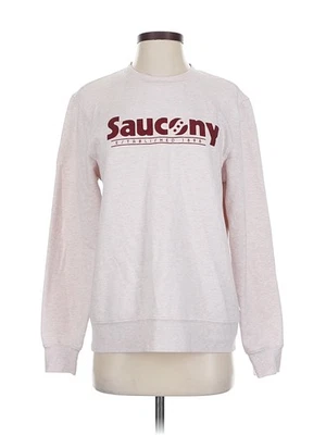 Saucony Women Silver Sweatshirt S - Image 1 of 4