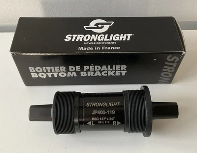 Stronglight JP400 Square Taper JIS Bottom Bracket 119mm x 68mm - Image 1 of 3