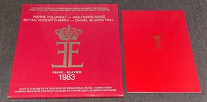 PRIVATE Queen Elisabeth piano Competition Volondat Blumenthal Manz Vodenitcharov - Picture 1 of 11