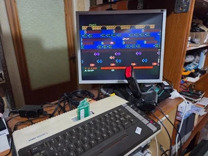 ATARI XL/XE, Frogger – Game Cartridge, tested and working - Afbeelding 1 van 8