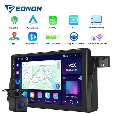 Eonon 9" Android 13 Autoradio GPS Navi Bluetooth CarPlay Kamera für BMW E46 M3 - Bild 1 von 4