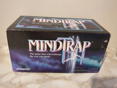 MINDTRAP by Pressman Card Game Vintage 1996 - Image 1 of 4