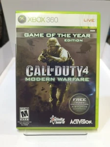 Call Of Duty 4 Modern Warfare Game of The Year Edition - Xbox 360 - Complete - Picture 1 of 4