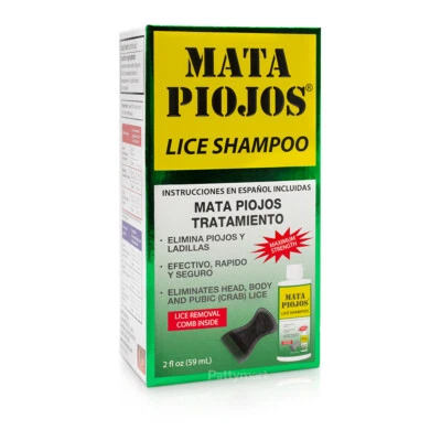 CHAMPÚ TRATAMIENTO PIOJOS 🚫🐜 2 OZ Foto 1 de 3