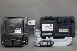 Ecu Ecm Engine Control Module Set W Bcm Key SET 237403nf1b Fits NISSAN LEAF 2013 - Picture 1 of 14