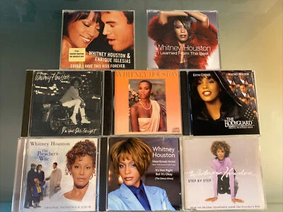 Whitney Houston ЛОТ ИЗ 8-3 ИМПОРТНЫХ Телохранителей, Ребенок Сегодня вечером, Жена Проповедников ОЧЕНЬ ХОРОШЕЕ СОСТОЯНИЕ - Изображение 1 из 4