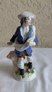 Meissen, Bäuerlicher Mann bei der aussaht 11,5 cm - Bild 1 von 5