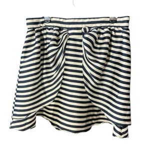 H&M  striped skirt Bowtie layered Front Light Flowy fairycore - Picture 1 of 13