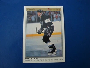 1990-91 OPC Premier #6 Rob Blake Rookie Pack to Sleeve and Holder NM/M - Picture 1 of 2