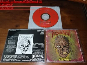 Repulsion / Horrified ORG Necrosis Records – NECRO CD 002 1ST PRESS A - Imagen 1 de 2