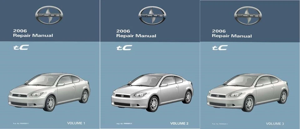 Manual de reparación de taller Scion tC 2006 libro motor transmisión OEM Foto 1 de 1