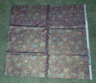 Quilt Fabric Blank Quilting 2006 Half Yard 44 Wide Metallic Multi Colored - Image 1 of 2