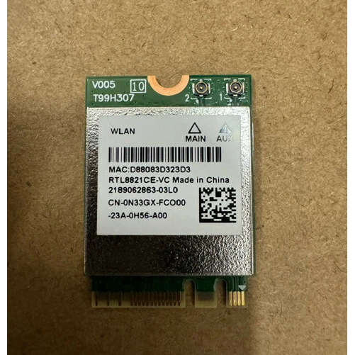Tarjeta de red inalámbrica Realtek  RTL8821CE-VC M.2 2230 PCI-E USB WIFI - Imagen 1 de 2