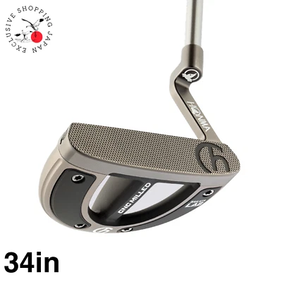 Honma SAKATA LAB CNC Premium Putter NAVIGATION Mallet Gray 34in Carbon Shaft MTO - Image 1 of 4