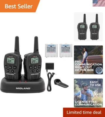 Lightweight Two Way Radios with 22 FRS Channels - Perfect for Outdoor Adventures - Image 1 of 4