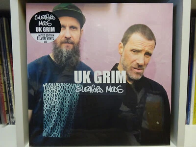 Sleaford Mods UK Grim limited edition silver colored vinyl lp MOFI Indie store - Image 1 of 4