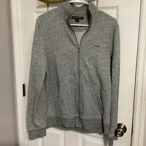 Michael Kors Outdoor-Sweatshirt Erwachsene mittelgrau leicht Reißverschluss - Bild 1 von 1