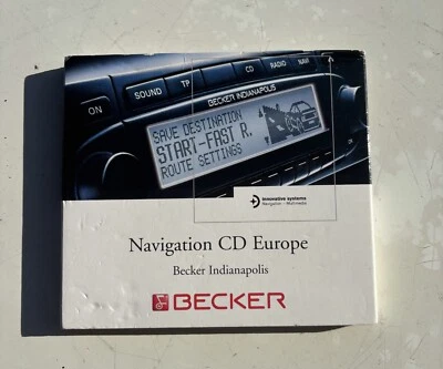 Becker Navigation CD Europe version 1.01 Navigationssoftware Indianapolis - Bild 1 von 4