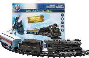 Deluxe Lights & Sounds Collectible Lionel The Polar Express Christmas Train Set - Picture 1 of 11