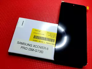 DISPLAY LCD 100% ORIGINALE SAMSUNG GALAXY XCOVER 6 PRO 2022 SM-G736 TOUCH VETRO - Foto 1 di 6