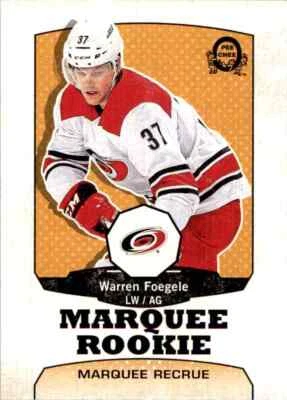 2018-19 O-Pee-Chee Marquee Rookie Retro Warren Foegele RC #521 - Image 1 of 2