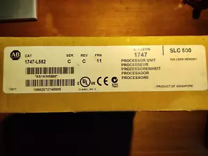 Processore Allen-Bradley 1747-L552 SLC 500 con Ethernet sigillato in fabbrica - Foto 1 di 2