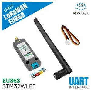 Modulo Lora 868 MHz M5Stack LoRaWAN-EU868 STM32WLE5 UK SPEDIZIONE VELOCE - Foto 1 di 8