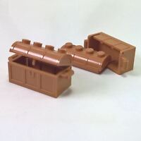 1 4738 LEGO Parts~ Treasure Chest w Lid 4738 MED DK FLESH