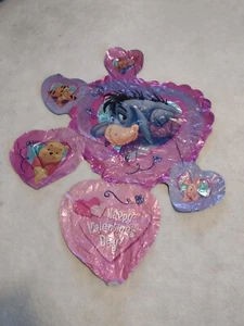 Palloncino San Valentino Mylar jumbo taglia Winnie The Pooh, regali San Valentino  - Foto 1 di 4