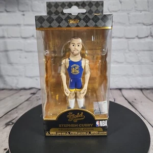 Stephen Curry Golden State Warriors City Uniform NBA Basketball Funko Gold New - Picture 1 of 8