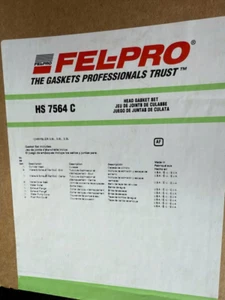 HS 7564 C Felpro Cylinder Head Gaskets Set for Ram Truck Wm300 Dodge D100 Series - Picture 1 of 2
