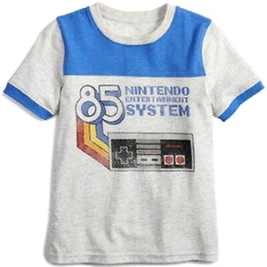 Video Game Nintendo Retro Little & Big Boy's T-Shirt NWT - Picture 1 of 1