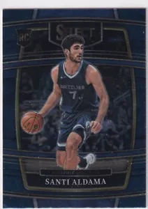 2021-22 Panini Seleccione Baloncesto NBA N º 64 Santi * Aldama Rookie - Imagen 1 de 2