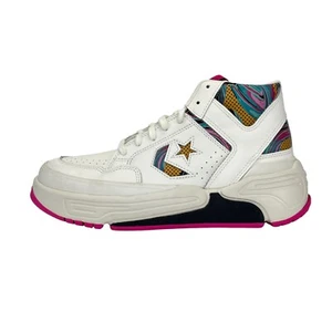 Converse Weapon CX 90s Mid Mens Leather Shoes White Pink A00437C Size Sz 9 - Picture 1 of 13