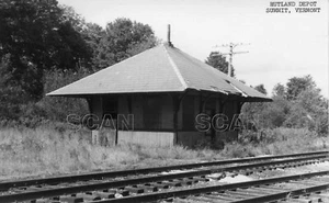 0C432 RP 60er/70er Jahre RUTLAND RAILROAD DEPOT SUMMIT VT - Bild 1 von 1