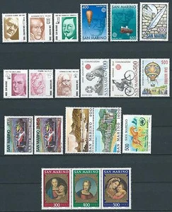1983 SAN MARINO ANNATA 20 VALORI MNH ** - ED - Picture 1 of 1