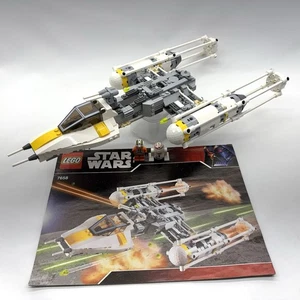 LEGO Star Wars: Y-Wing Fighter 2007 7658 100% Complete W/ Manual & Minifigures! - Picture 1 of 14