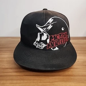 Metal Mulisha Black Snapback Hat Flat Brim Cap - Picture 1 of 9