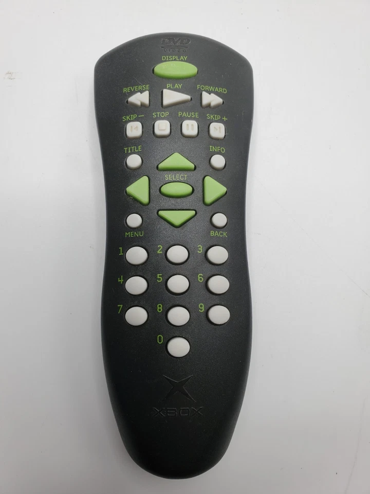 Xbox Genuine Microsoft Original Xbox DVD Remote Control Transmitter No Dongle - Image 1 of 1