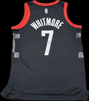 Cam Whitmore Signed Jersey PSA Houston Rockets Autographed - Image 1 of 2