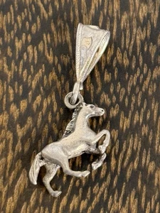 Colgante caballo plata de ley 925 - Imagen 1 de 5