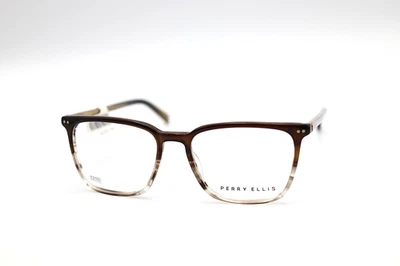 Marcos de gafas perry ellis pe 449-2 marrón desvanecido 53-17-140 bisagras flexibles T250 Foto 1 de 4