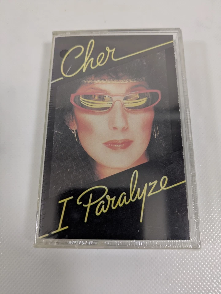 New. Sealed  I PARALYZE - CHER - RARE CASSETTE 1982 - COLUMBIA LABEL NOS  - Image 1 of 3