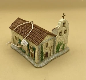 Vintage 1998 Mervyn’s California Missions Santa Ines Kirche Ornament Weihnachten - Bild 1 von 5