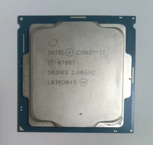 Intel Core i7 8700K SR3WX 2.40GHZ CPU - Picture 1 of 2