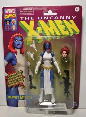Mystique Retro Marvel Legends Target Exclusivo Sin usar, en caja EE. UU. EN MANO Foto 1 de 2