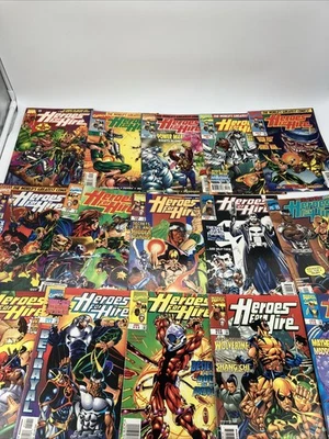Heroes For Hire 1-5 7-13 18-19 Lot 1997 Marvel Set Deadpool Luke Cage Iron Fist - Image 1 of 4
