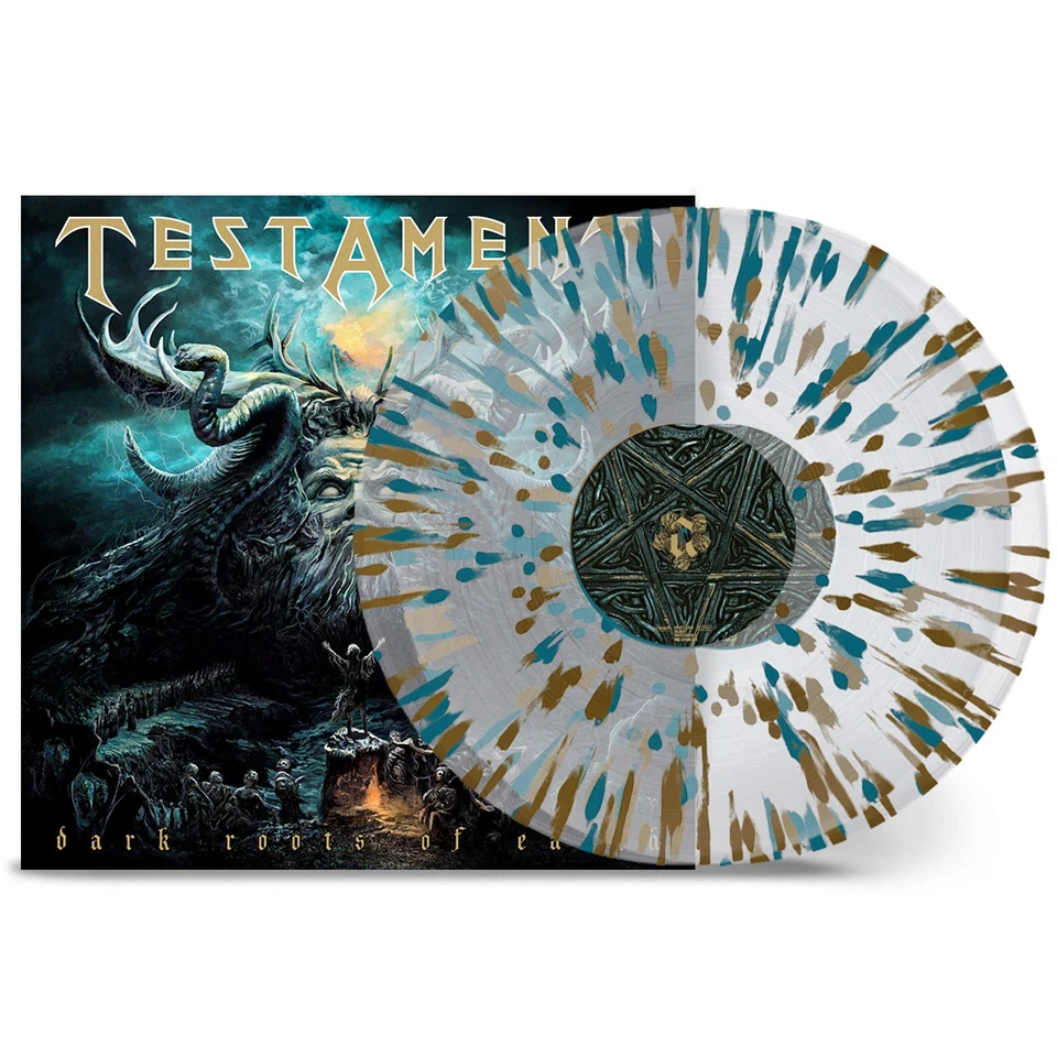 Testament 'Dark Roots Of The Earth' 2LP Dreifarbiges Splatter-Vinyl - Neu