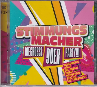 Fetenhits 90s Hits Neunziger Jahre 2 CD Box 40 Songs Stimmungsmacher Party T2185 - Bild 1 von 3